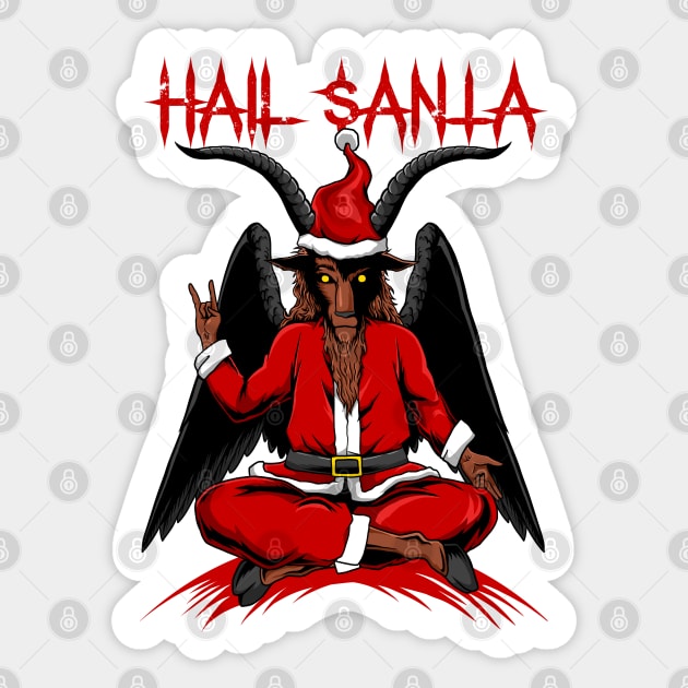 Hail Santa Sticker by svthyp